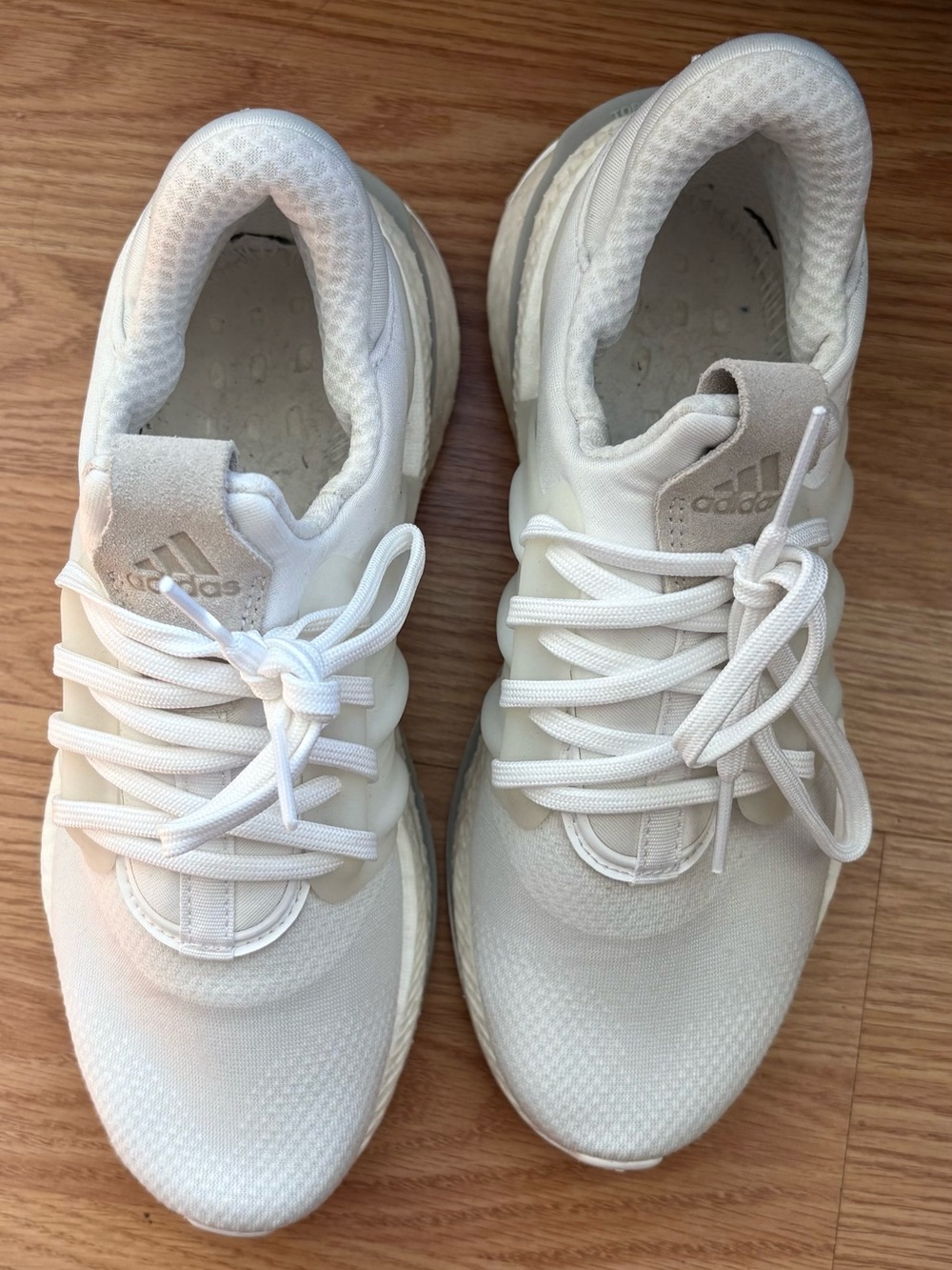 adidas Kids White Athletic  Sneakers - Lightweight Comfort